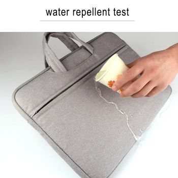 Lightweight Laptop Bag with Durable Zipper for Macbook Samsung Sony Dell Alienware Chuwi Asus Hp - Grey