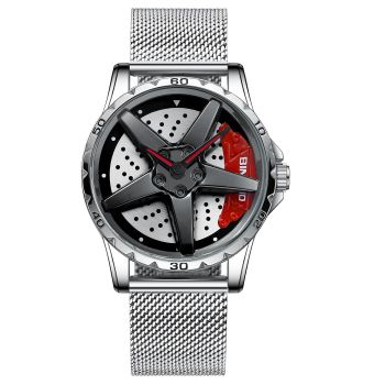 Waterproof Multifunctional Men Watch with Durable Dial - White Net-White-Green
