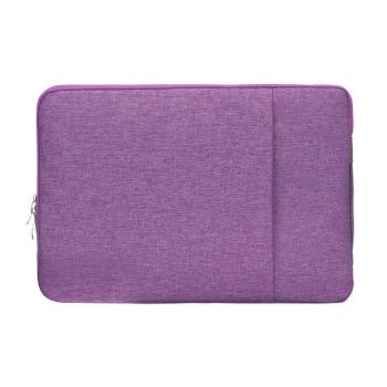 Denim Laptop Liner Bag for Business - Grey