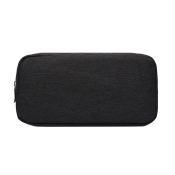 Versatile Headphone Charger & Data Cable Storage Bag - 23 x 11.5 x 5.5cm - Grey
