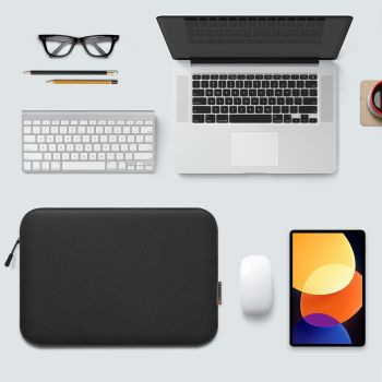 13 Laptop Sleeve Briefcase for 12.5-13.5 Laptops - Zipper Closure - Grey
