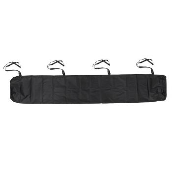 Waterproof Retractable Roller Blind Awning Cover - 4.5m Length Dustproof Protection - Grey