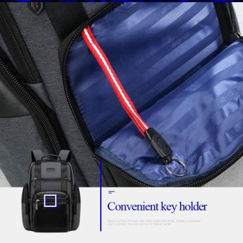 Outdoor Anti-Theft Waterproof Shoulder Bag With Usb Port - Large Capacity