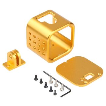 Aluminum Protective Cage for Gopro Session Cameras - Gold