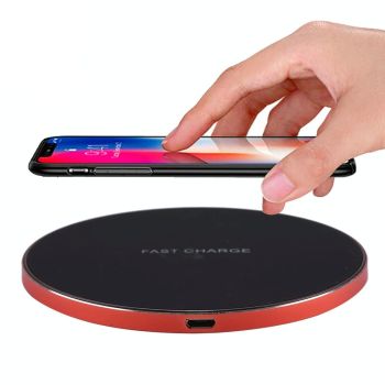 Quick Charge Wireless Charger With Led Indicator - Gold