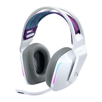 Wireless Rgb Gaming Headset With Light Speed - Blue