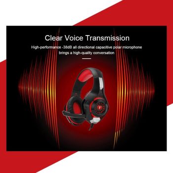 Gm-1 Gaming Headset With Mic & Led Blue