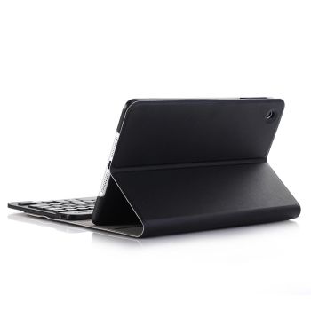 Universal Ultra-Thin Tablet Case With Bluetooth Keyboard For Ipad Mini 3 / 2 / 1 - Horizontal Flip Design - Blue