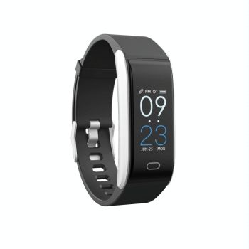 Waterproof Smart Bracelet With Call Heart Bp Sleep And Sedentary Monitoring - Ip67 - Blue