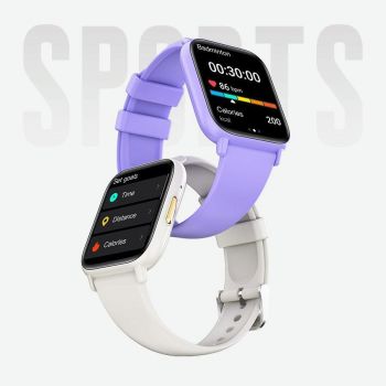 1.83 Inch Ip68 Waterproof Smart Watch Support Body Temperature Monitoring / Heart Rate / Blood Oxygen / Blood Pressure Monitoring - Blue