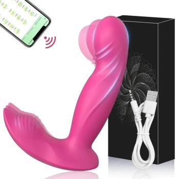 Wireless Wearable Vibrator for Women Stimulator G Spot Pleasure Toy - Purple