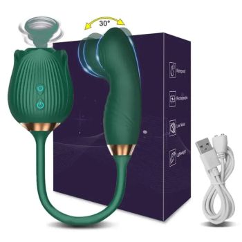 Clit Sucker Vibrator for Women G Spot Stimulation Nipple Play - Purple