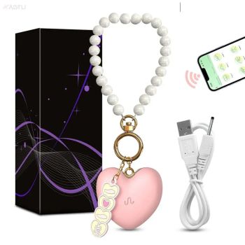 Wireless Stimulator App Controlled Nipple Vibrator for Female Pleasure - Zd097