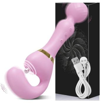 3 In 1 Vagina Vibrator for Women G Spot Nipples Stimulation - Green