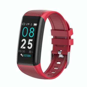 Waterproof Touch Screen Smartwatch - Ipx67 - Purple