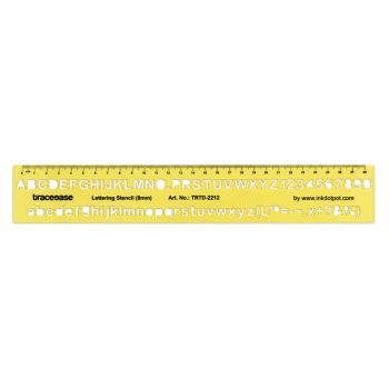 English Alphabet Numbers Lettering Template Drafting Tools Alphabet Stencils 8mm Alphabet Size