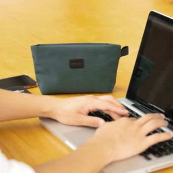 Waterproof Polyester Storage Bag - 22x12x5cm Beige for E100 Series Accessories
