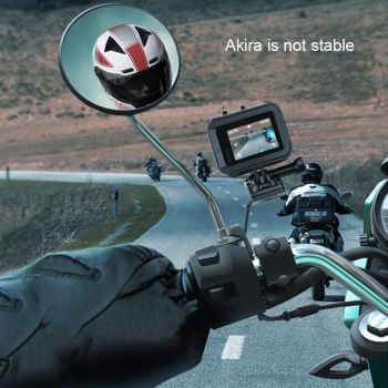 Universal Motorcycle Phone Bracket for Action Cameras - Red