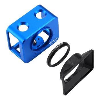 Sony Rx0 Protective Cage with 37mm Lens and Sunshade - Red