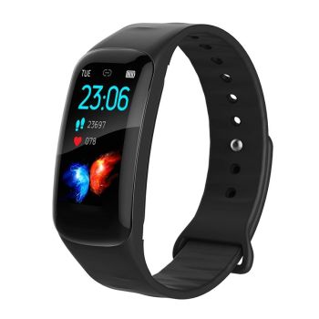 Waterproof Smart Bracelet With Step Heart And Sleep Monitoring - Ip67 - Red
