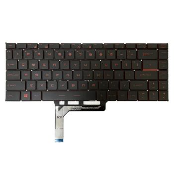 Backlit Laptop Keyboard for Msi Gs65 Series - us Version - Red