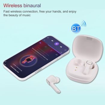 Wireless Bluetooth 5.0 Earbuds - True - Red