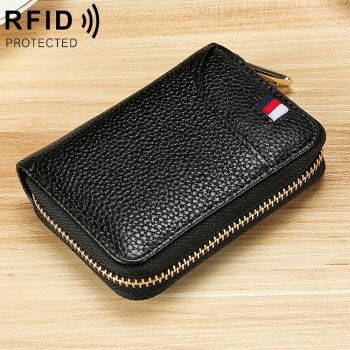 Multi Card Rfid Ladies Wallet - Rose Red