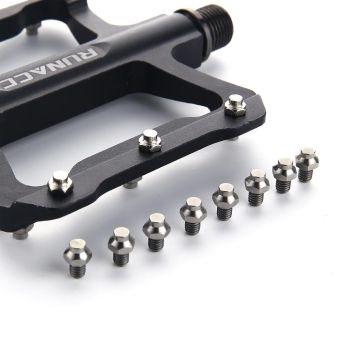 8-Piece Titanium Alloy Bike Pedal Screws M4 Anti-Slip - Colour
