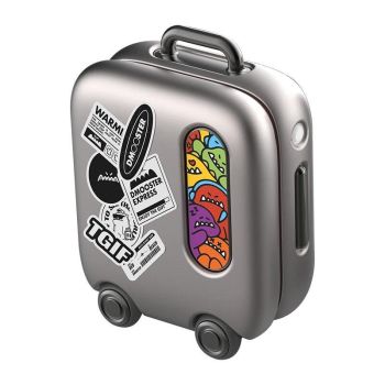 Wireless Bluetooth 5.0 Earphones - Suitcase Shape Ipx4 Tws - Transparent