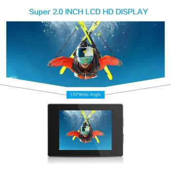 Waterproof Full Hd 1080p Sports Camcorder with Lcd and Case - Sj4000