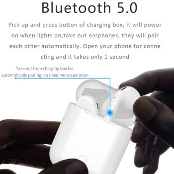 Wireless Tws Sport Bluetooth Headset with Charging Box - I9 Touch