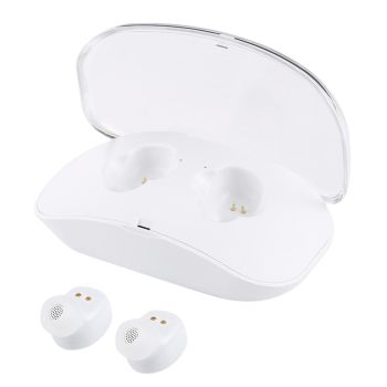 Portable In-ear Bluetooth Earphone with Charging Box - X-i8s - White