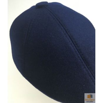 MENS NEWSBOY HAT Cabbie Gatsby 20s Ivy Cap Flat Driving Sun Flat Plain - Navy