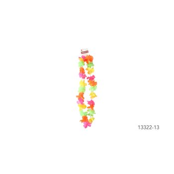 40cm HAWAIIAN LEI Tropical Beach Theme Hawaii Luau Party Garland Flowers