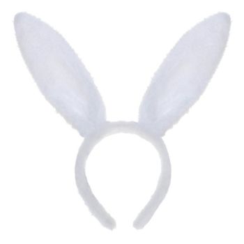 BUNNY EARS HEADBAND Hairband Easter Costume Party Accessory Fancy Dress