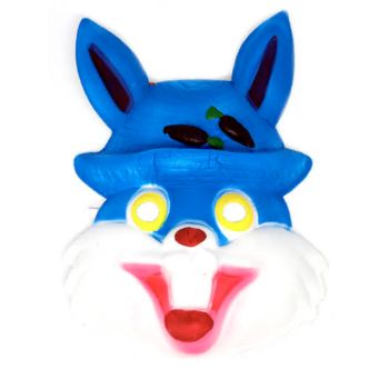 Animal Head Face Mask Halloween Costume Party Toys Adult Kids - Rabbit