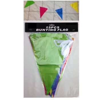 9m BUNTING FLAG Colourful Triangle Party Banner Birthday Wedding Flags Outdoor