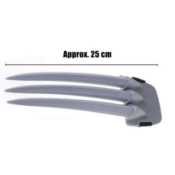 1x X-Men Wolverine Claws Action Figure Toy Plastic Hand Accessory Party Halloween