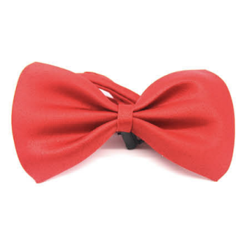 Mens BOW TIE Wedding Tuxedo  Formal Bestman Necktie Classic Plain Party - Red
