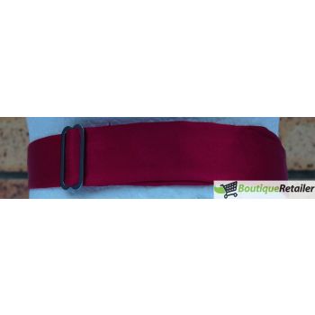 Mens BOW TIE Wedding Tuxedo Formal Bestman Necktie Classic Plain Party  - Burgundy