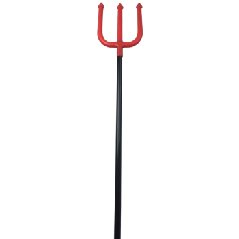 110cm HALLOWEEN RED DEVIL TRIDENT Fork Fancy Dress Costume Party Stick Accessory