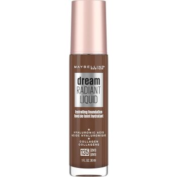Maybelline Dream Radiant Liquid Hydrating Foundation with Hyaluronic Acid - Java 135, Java
