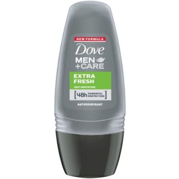 Dove Men+Care Antiperspirant Deodorant Roll On Extra Fresh, 50ml