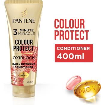 6x Pantene 400ml 3 Minute Miracle Colour w Oxiblock Intensive Conditioner