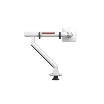 UFOU Kyber Monitor Arm Single Mount Bracket Heavy Duty Star Wars - White
