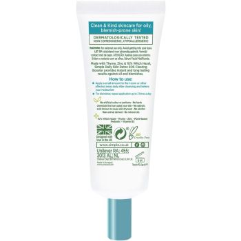 Simple 25ml SOS Clearing Booster Long Lasting Shine & Blemish Control