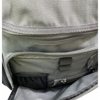 23.5L Leuts Primary Deluxe Backpack School Library Book Bag - Grey