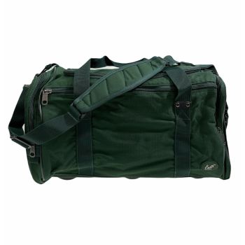 44L Travel Foldable Duffel Bag Gym Sports Luggage Travel Foldaway D-Zip Top School Bags - Bottle Green