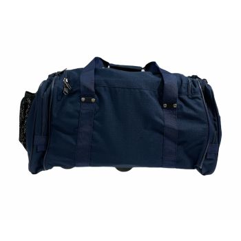 44L Travel Foldable Duffel Bag Gym Sports Luggage Travel Foldaway D-Zip Top School Bags - Navy