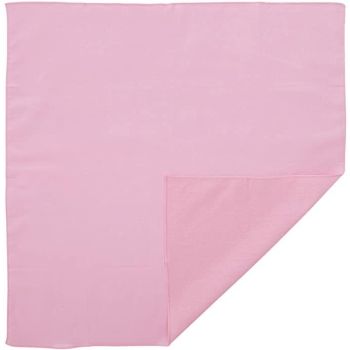 BANDANA Paisley 100% COTTON Head Wrap Durag Bandanna Summer Biker Scarf Mask - Light Pink (Plain)